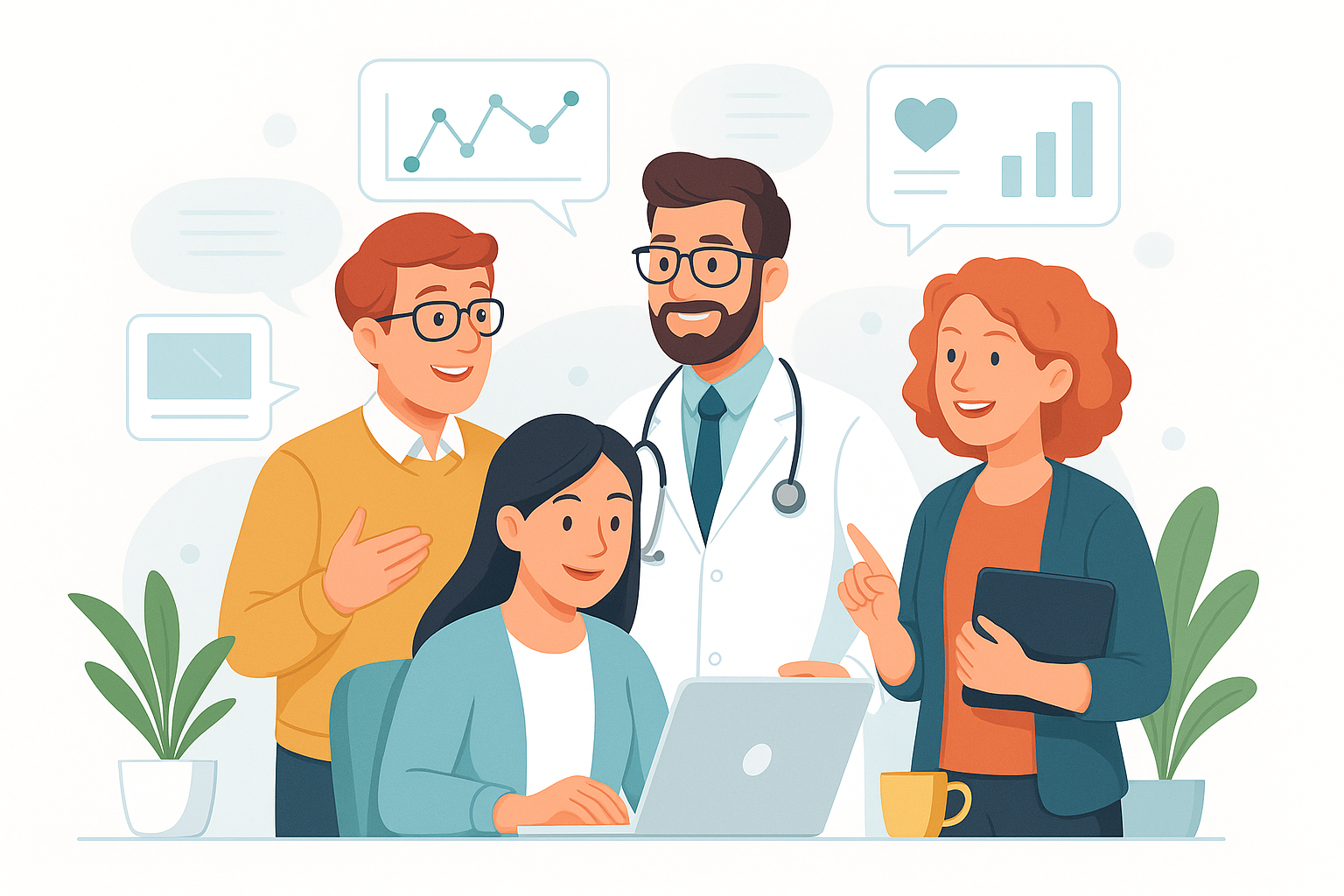 Команда разработчиков медтех